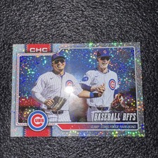 2026 Topps Series 1 Celebration Baseball Bff’s #126 Confetti Foil Cubs