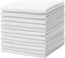12 Soft Absorbent Turkish Cotton Handkerchiefs for Men - Ideal for All Occasions