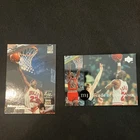 Michael Jordan Upper Deck Stadium Club Lot of 2 Basketball NBA Cards Bulls