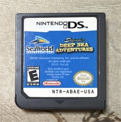 Activision SeaWorld: Shamu's Deep Sea Adventures Nintendo DS 2005 E NTSC-U/C