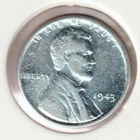 1943 WWII Lincoln Wheat Steel Penny Collectible US Collection Very Good War Coin