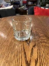 Anchor Hocking Tartan Double Old Fashioned Glasses Tumblers Sold Individually