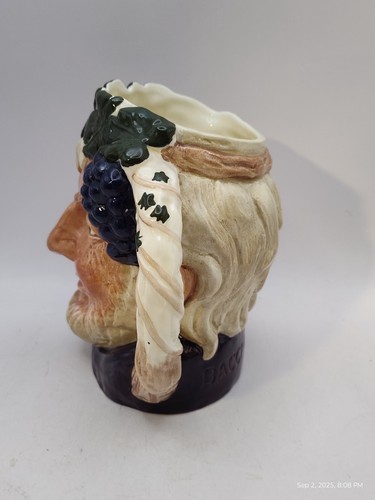 Large 1958 Royal Doulton Bacchus 7" Toby Jug D6499 - Picture 4 of 12