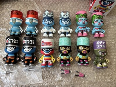 12 Superplastic Kranky Series 1 Figures w/ Stickers & Case (see list in notes)
