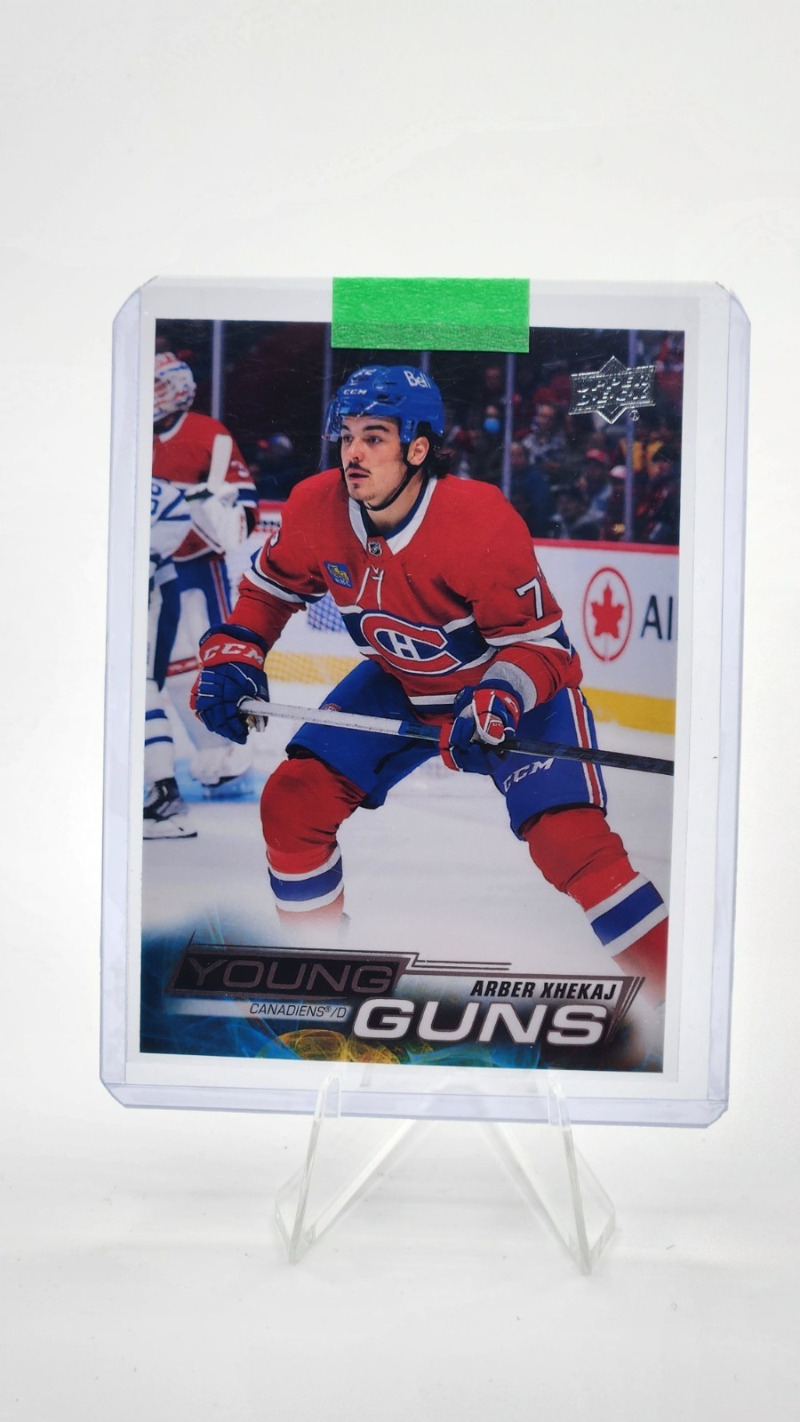 2022-23 Upper Deck Young Guns ARBER XHEKAJ Rookie Canadiens Card# 490 RC 
