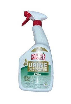 Natures Miracle Urine Destroyer plus Dog, 32 Ounces, Enzymatic Formula