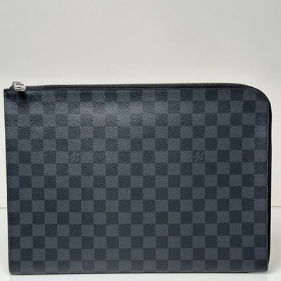 Louis Vuitton Pochette Damier Jour GM Herren Clutch Tasche N64437 105617220