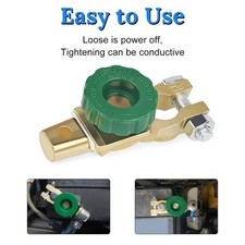 Top Post Battery Disconnect Switch - Quick Disconnect Battery Cut off Switch
