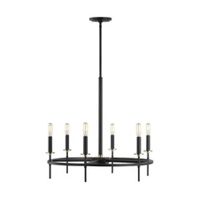 Generation Lighting 3002106-112 Bryant Chandelier, 6-Light 360 Total Watts,