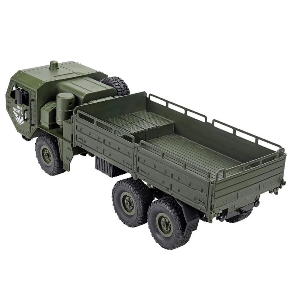 EFASO 1:16 RC 6WD Militär LKW Armee LKW Geländewagen RTR 6 Wheel RTR Komplett  - Bild 2 von 4