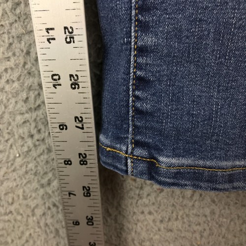 INC Denim Womens High Rise Boyfriend Stretch Blue Jeans Size 16W - Picture 4 of 12
