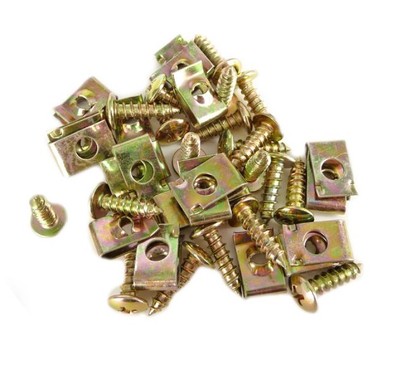 MOPED SCOOTER U CLIPS CLIP M5 X 15 SPEEDFASTENER SCREW BODY FRAME 