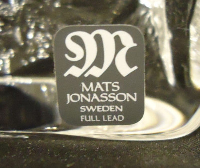 MATS JONASSON SWEDEN FULL LEAD CRYSTAL EAGLE #3384 | eBay