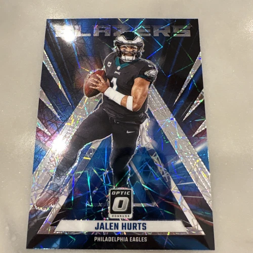 Jalen Hurts 2023 Blazers Optic - #1 Lazer Prizm SSP Case Hit Philadelphia Eagles