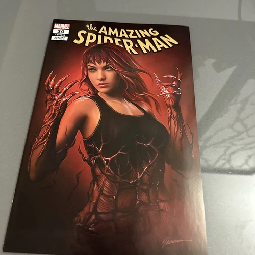 Amazing Spider-Man #30 (2018 Marvel) Shannon Maer ComicXposure MJ Carnage Var NM