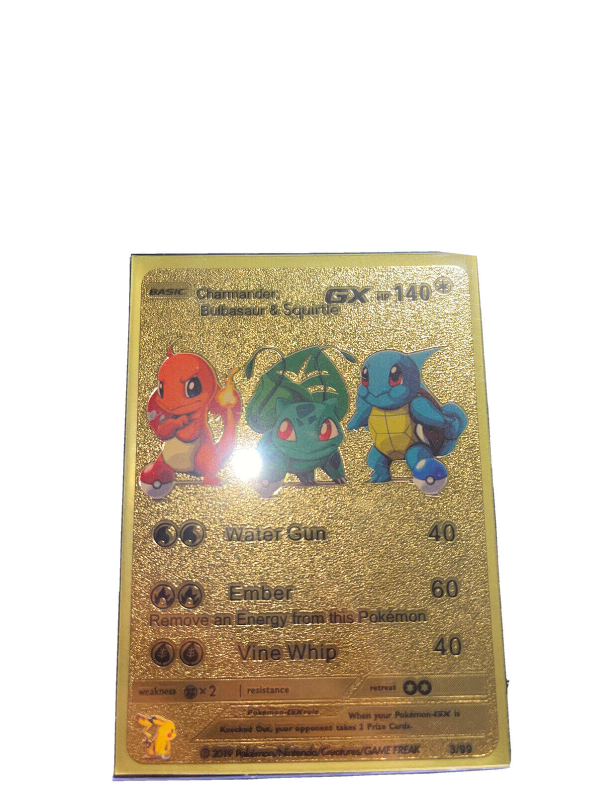 pokemon card gold ex trio 