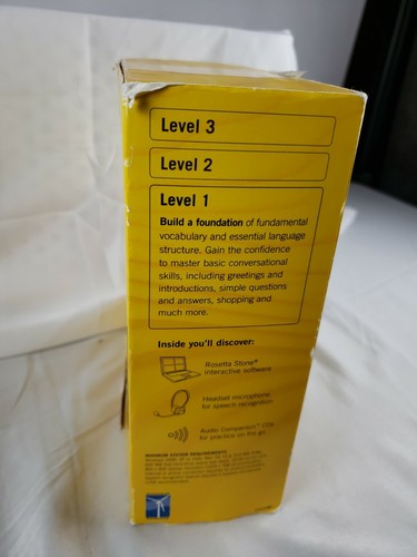 rosetta stone italian level 1 - Picture 2 of 4