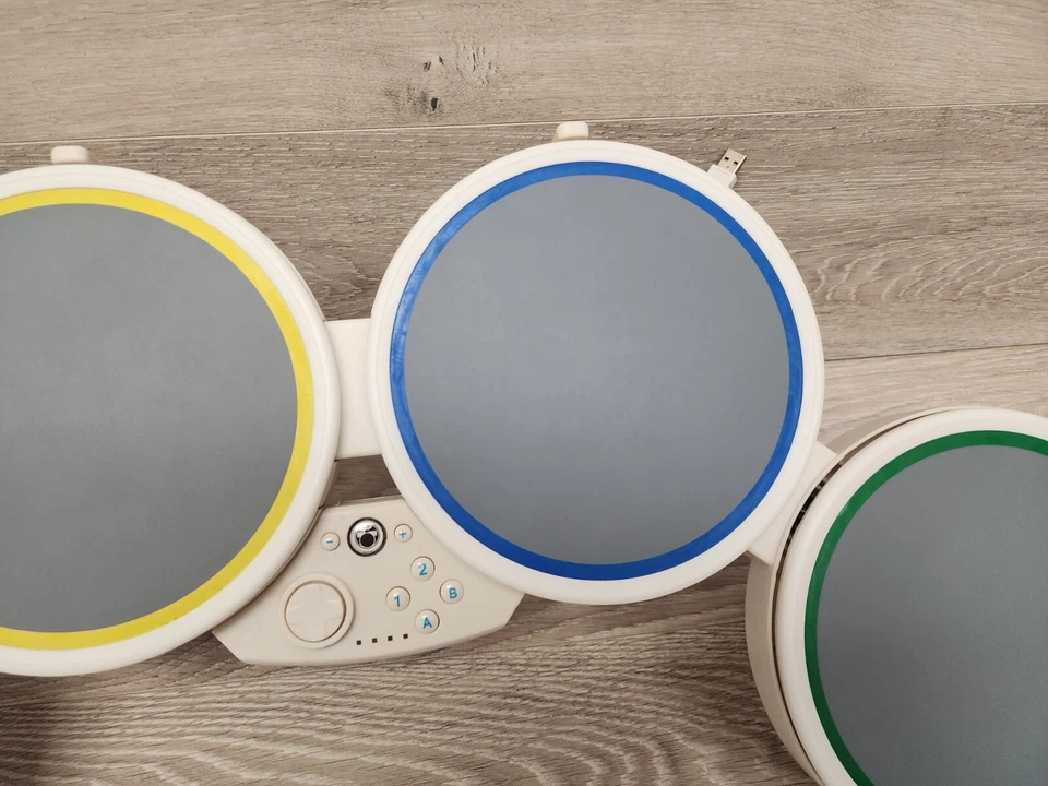 Nintendo Wii Rock Band Drum Drums Controller Pads ONLY 19092 Tested Working - Image 4 of 4