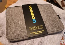 Uncommon Sleeve 13" Housse 13 Pouces Gray Neoprene Laptop Sleeve For Macbooks