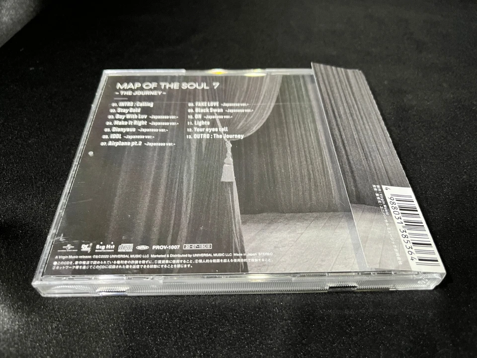 BTS Map of the Soul 7 the Journey Japan OBI CD (Universal Japan 2020) - Imagem 4 de 4