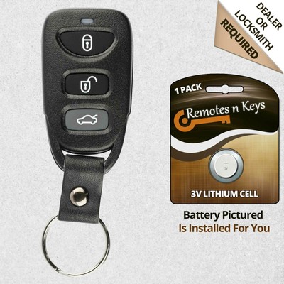 Hyundai elantra key