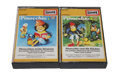 Pinocchio 1+2 MC Kassette EUROPA Pinocchio