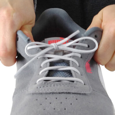 Fit To Be Tied Shoe Laces Elas-White 24'' pr