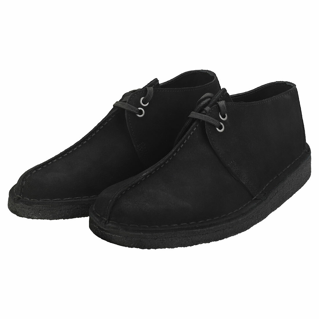 Black Suede Suede Desert Shoes 