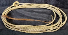 Hand Woven Rawhide Riata, approximately 30 ft JM11