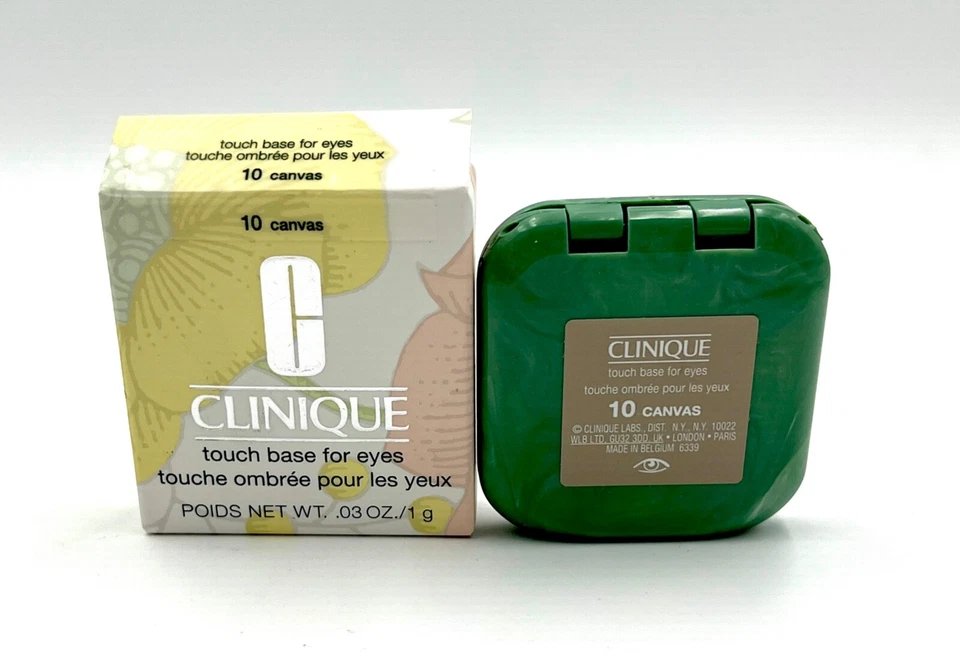 New in Box! Clinique Touch Base for Eyes ~ 10 Canvas ~ 1 g - Image 3 of 3