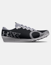 Under Armour Men's U BRIGADE XC 2 Track Spikes Black/Grey Size: 12 3025462-001 