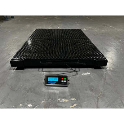 SL-933-UP-3k Portable platform scale capacity of 3000 lb Warehouse pallet scale
