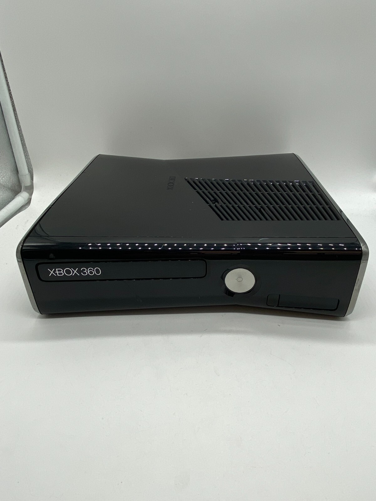 Microsoft Xbox 360 S Slim Black Console 1439 No HDD Reset Tested Free S/H