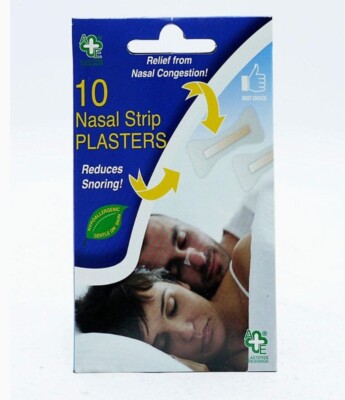 Nasenstreifenpflaster (10er Pack A&E) (B48)