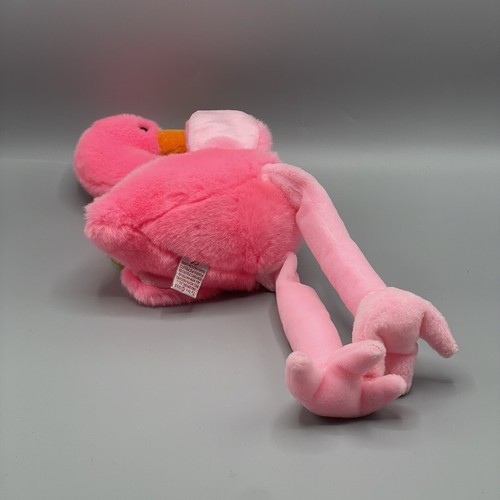 Ty Beanie Buddies PINKY Flamingo 17" Plush Stuffed Animal Vintage 1998 - Picture 5 of 8