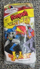 Vintage Batman And Joker FunPals Underwear YOUTH Fruit Of The Loom X3 1989 New