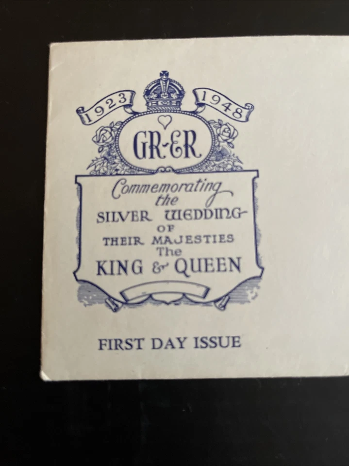 Silver Wedding 1948 Basutoland First Day Issue Cover,preowned - Image 2 of 4