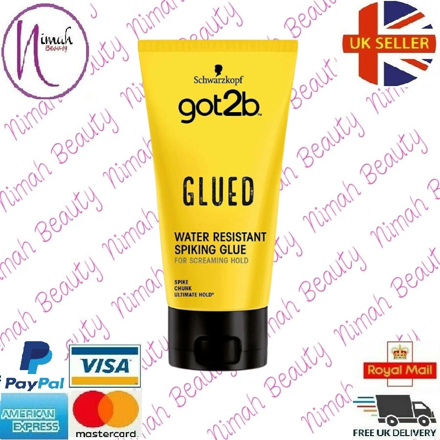 Schwarzkopf Got2b Glued Styling Spiking Glue 150ml Styling Gel Screaming Hold