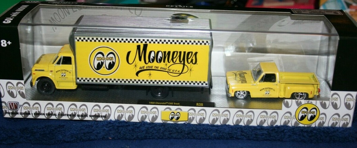 M2・MOONEYES(ムーンアイズ)シボレーC60 Truck&GMC シエラ M2 MACHINES LTD ED. MOONEYES 1968 CHEVROLET C 60 TRUCK & 76