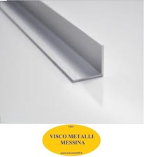 Barra Profilo Angolare alluminio anodizzato argento mm 10x10x1 mt 2 fai da te 