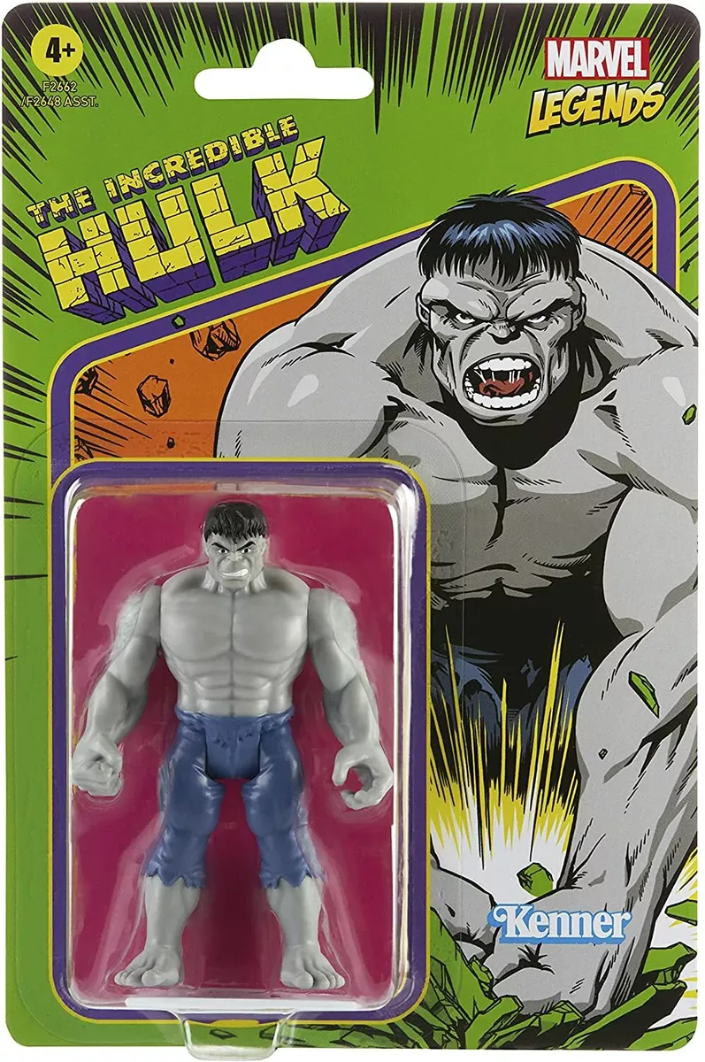 Marvel legends on sale retro grey hulk