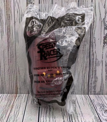 2008 McDonald's Happy Meal Toy Speed Racer Cruncher Block’s Truck #6 ...