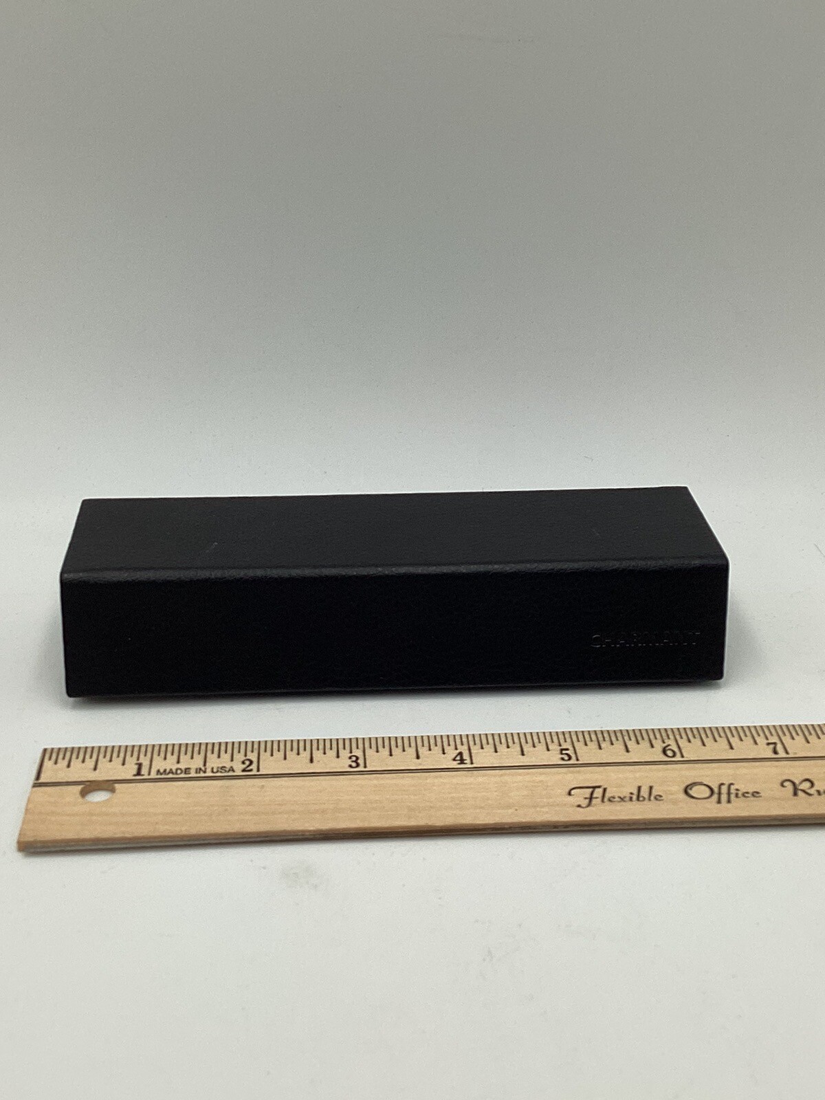 Charmant Titanium Perfection Eyeglass Case Closure Hard Faux