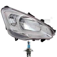 Scheinwerfer Rechts H4 FüR CitroëN Berlingo B9 Peugeot Partner Inkl. Lampen