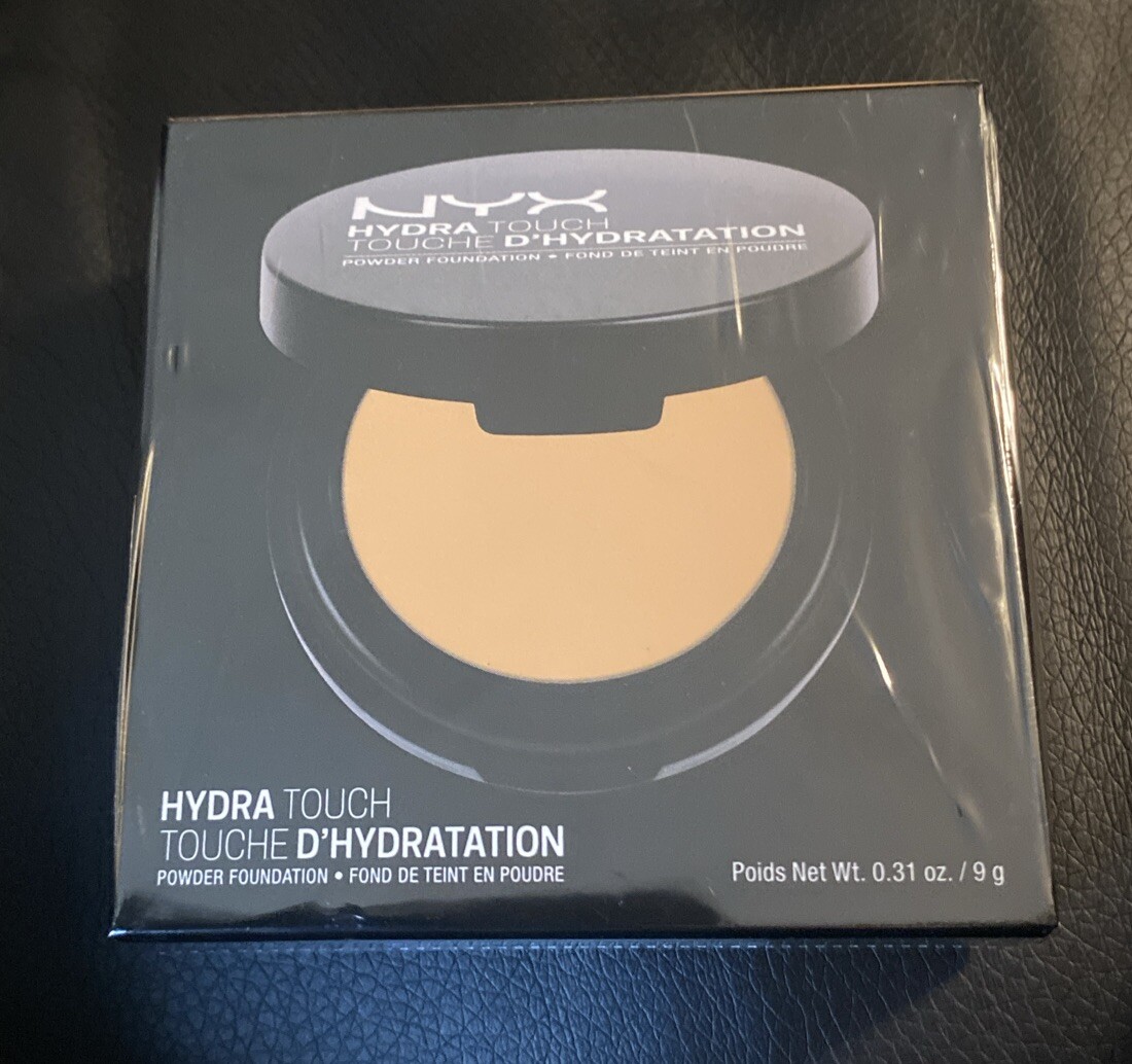 NYX Hydra Touch Powder Foundation - Amber, Puderige Foundation Mit Hydra-Effekt