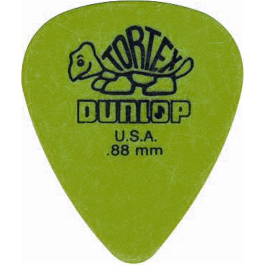 Dunlop 418R Tortex Standard Green .88 OUTLET FINE SERIE ACCESSORI PER CHITARRA -