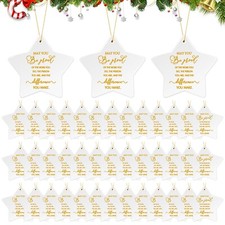 Barydat 40 Pcs Thank You Gifts Christmas Ceramic Ornaments Appreciation Gifts...