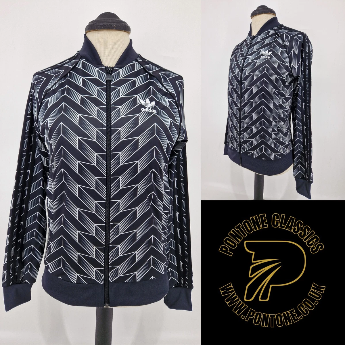 Originals superstar track cheap top black  white