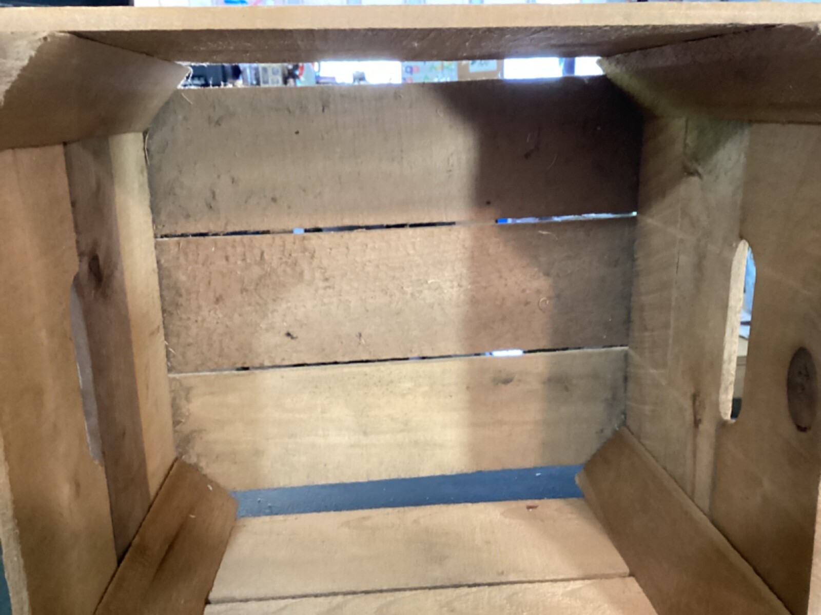 Old Vintage Sunhill Orchard Wood Fruit Crate Box