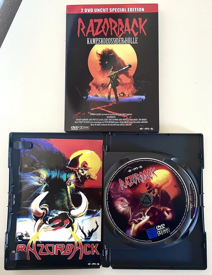 RAZORBACK - Kampfkoloss der Hölle - 2 DVD Uncut Special Edition - OOP Rarität - Bild 4 von 4